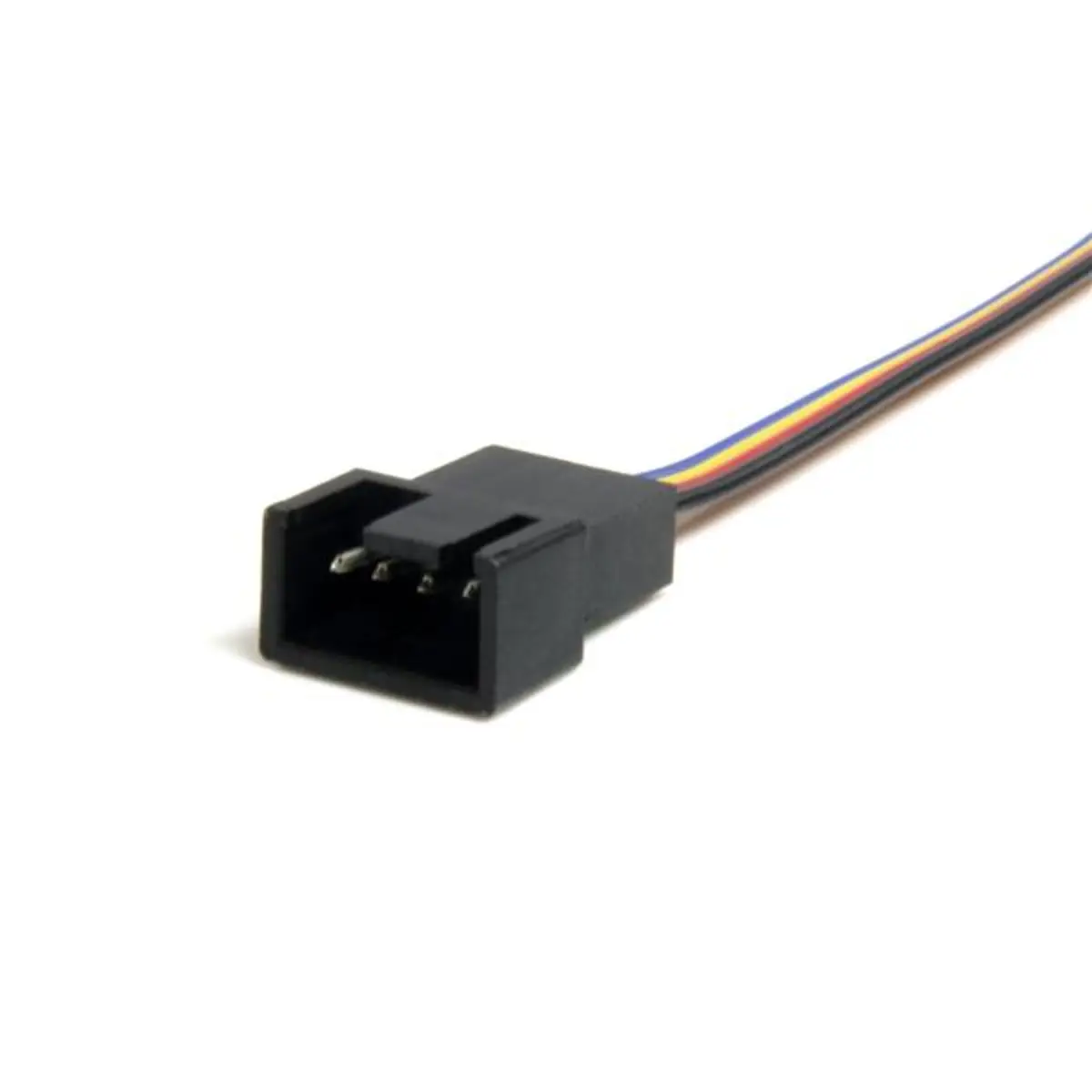 4 Pin Molex Lüfter Verlängerungskabel Stecker/Buchse 0,3 m