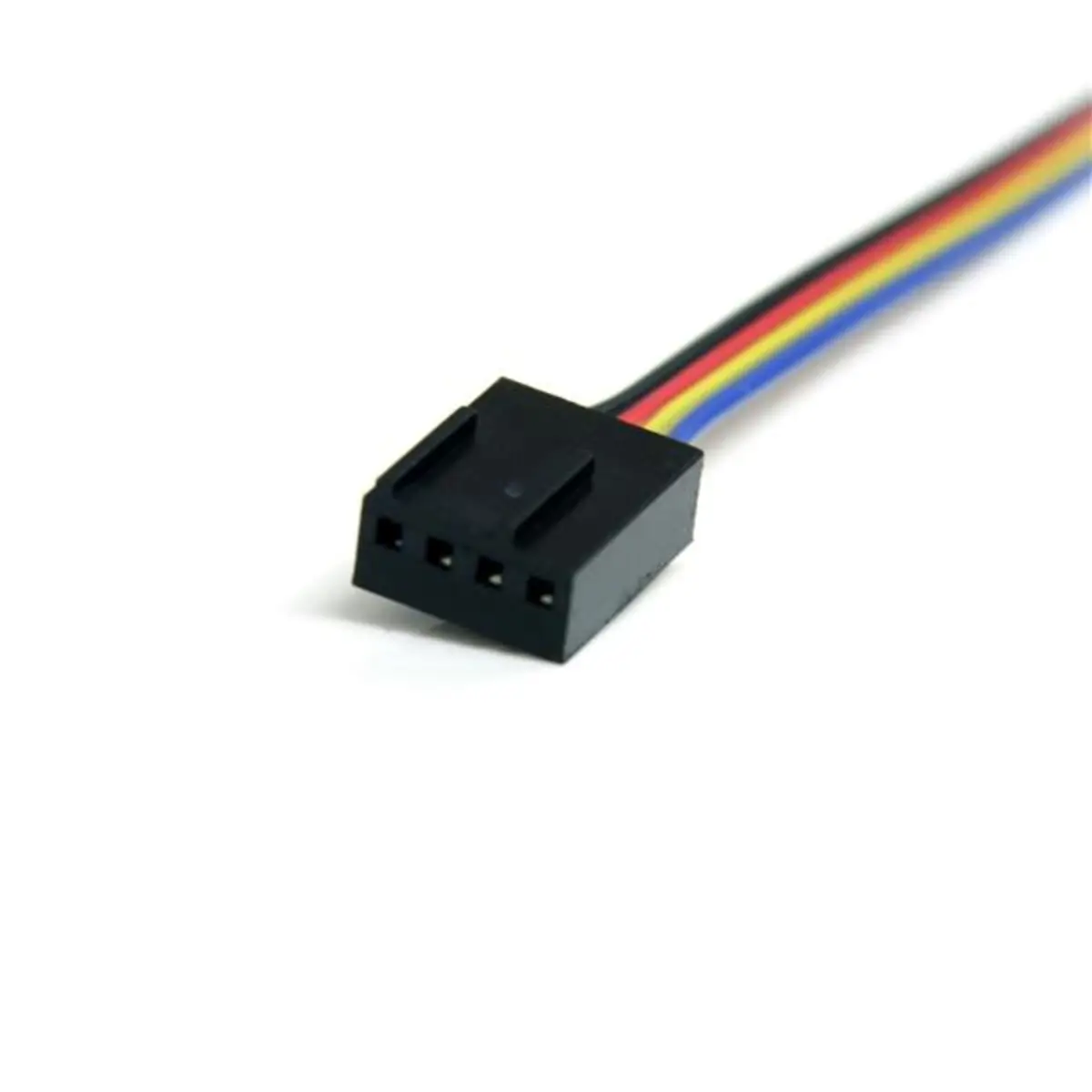 4 Pin Molex Lüfter Verlängerungskabel Stecker/Buchse 0,3 m