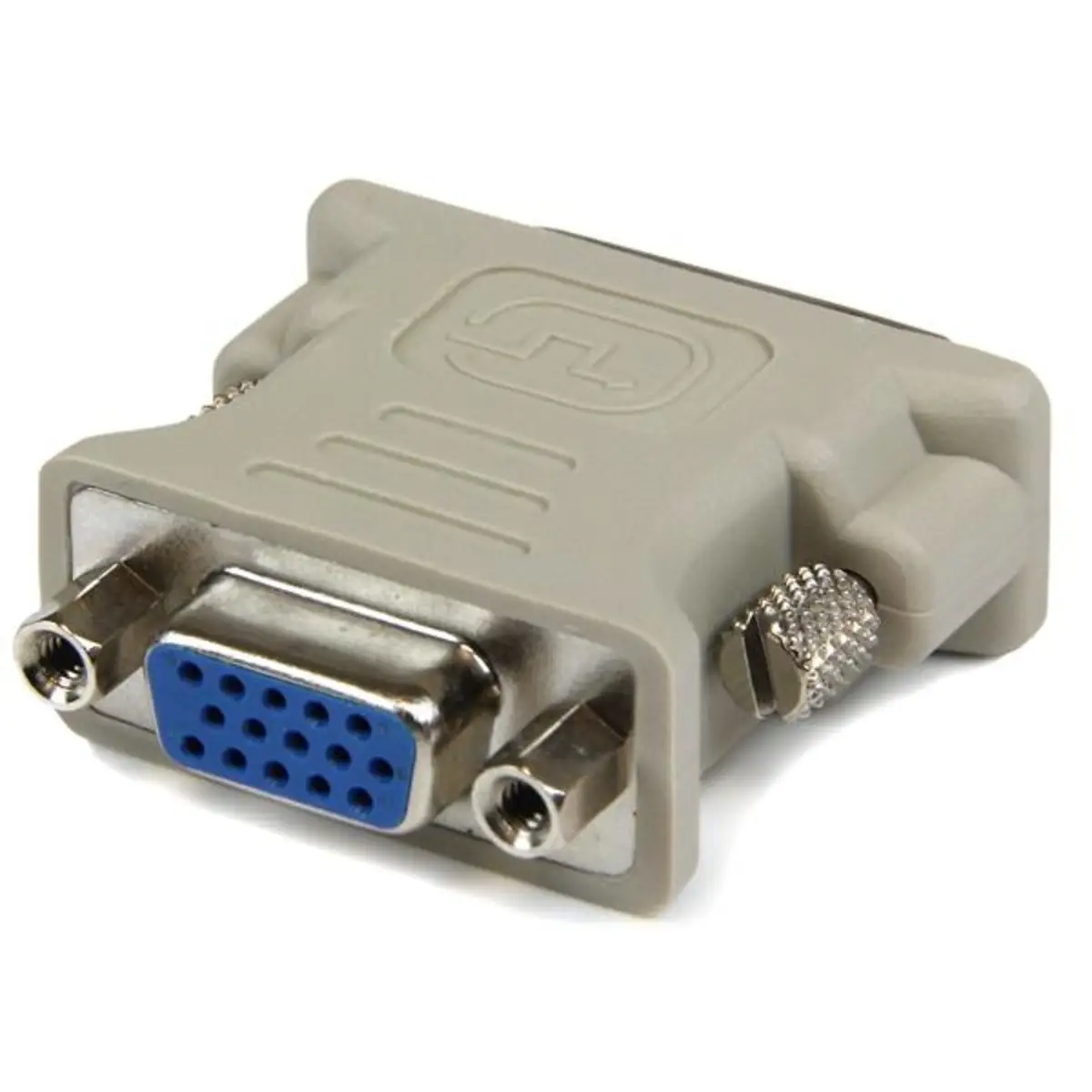 StarTech DVI to VGA adaptor plug/socket grey