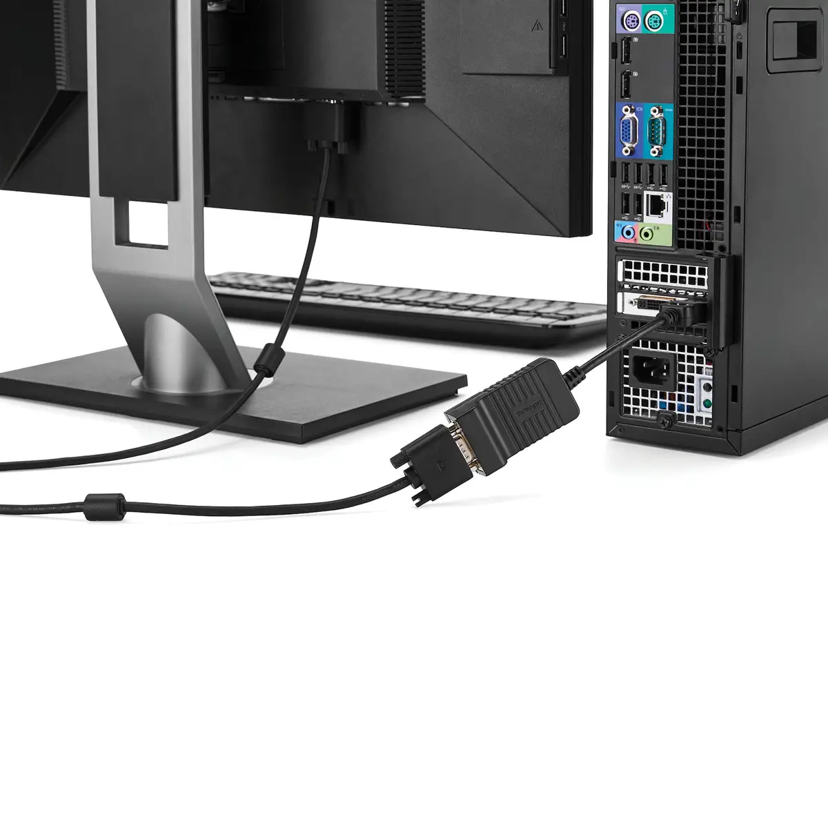 DisplayPort/VGA Adapter Schwarz