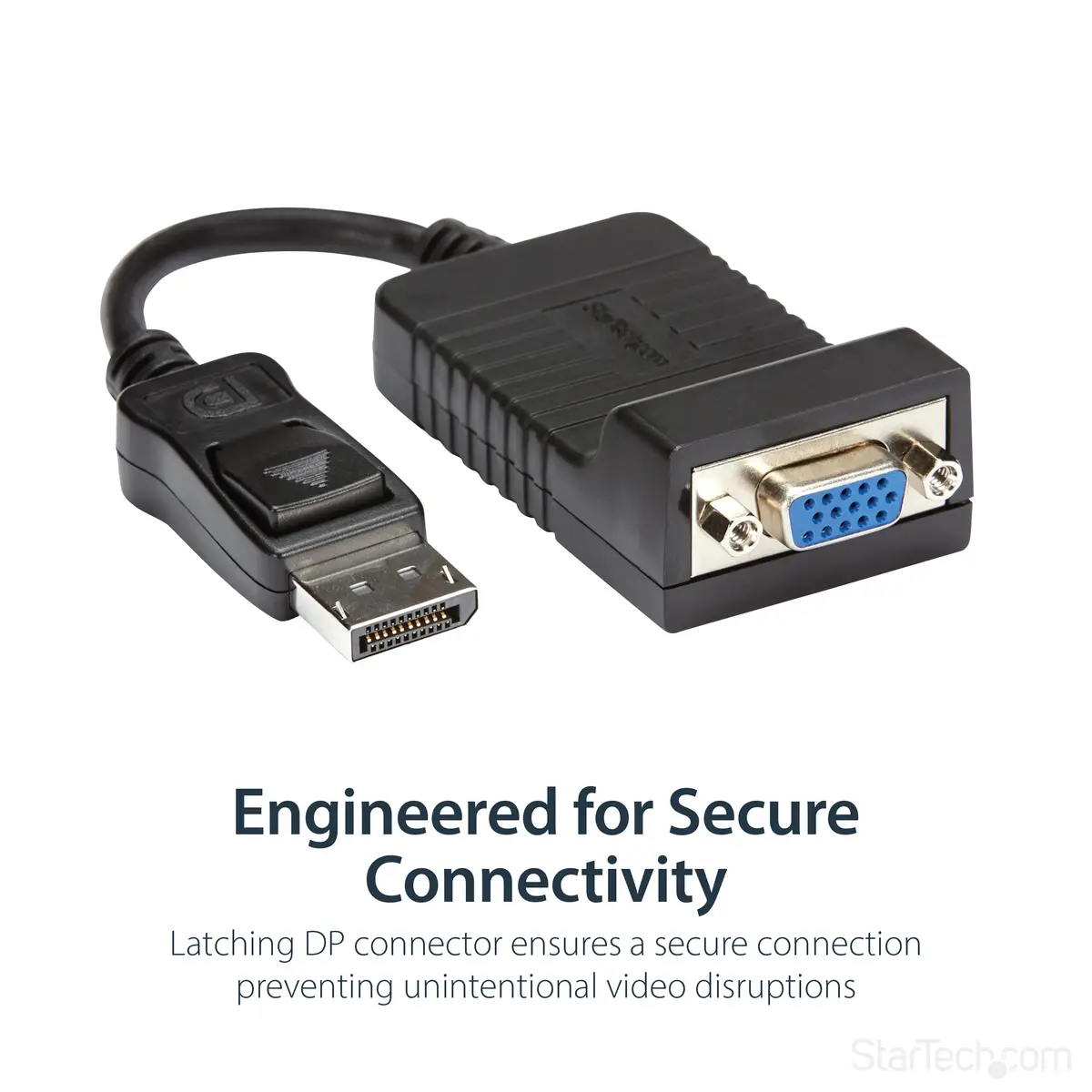 DisplayPort/VGA Adapter Schwarz
