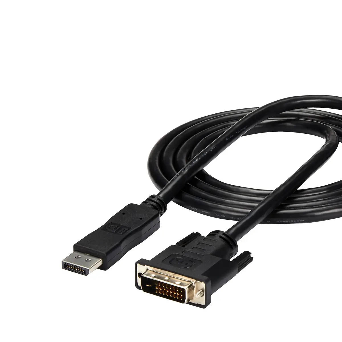 StarTech DP/DVI cable plug/plug black 1,8 m