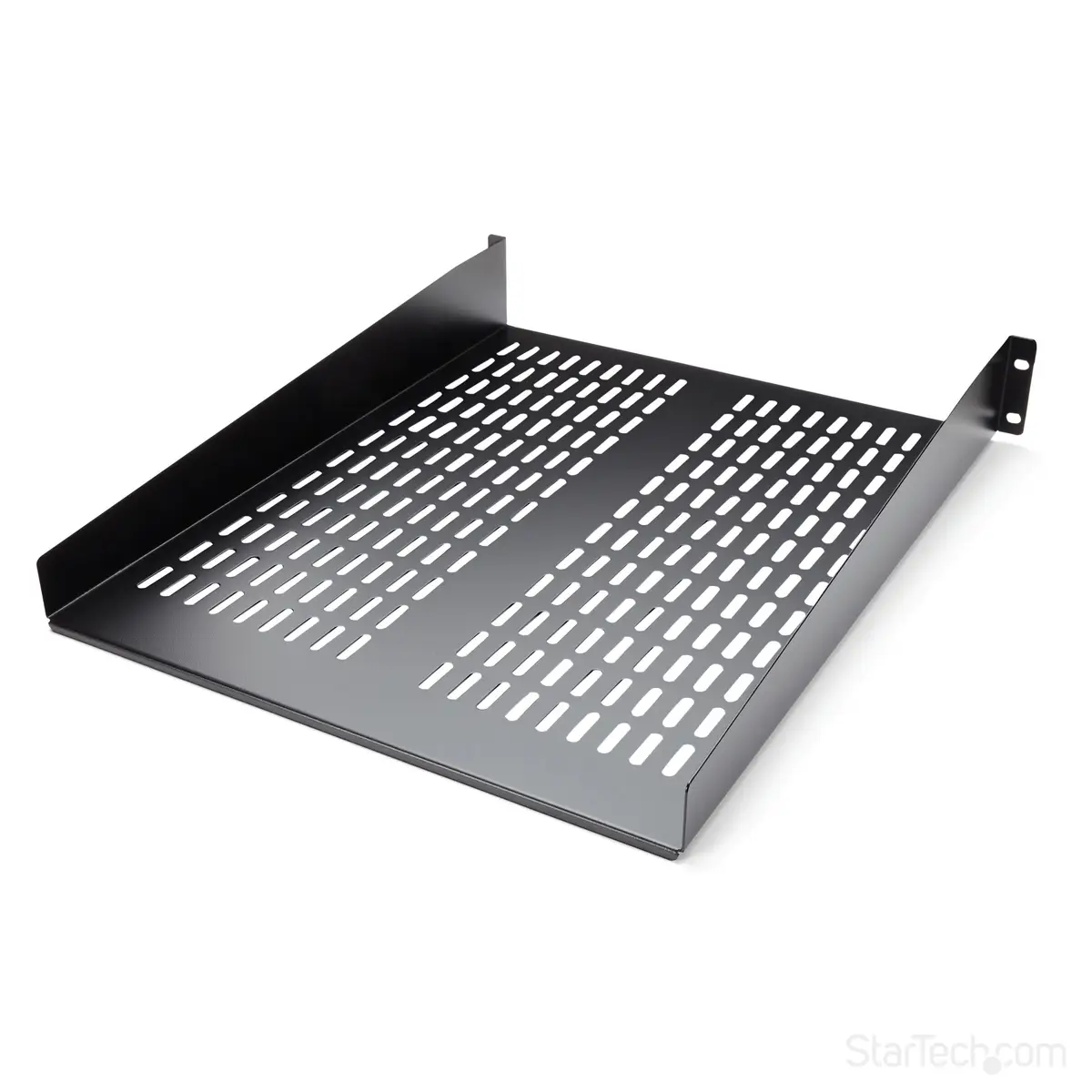 2 HE 19 Fest montierbarer Fachboden für Server Rack/ Schrank bis 22 Kg