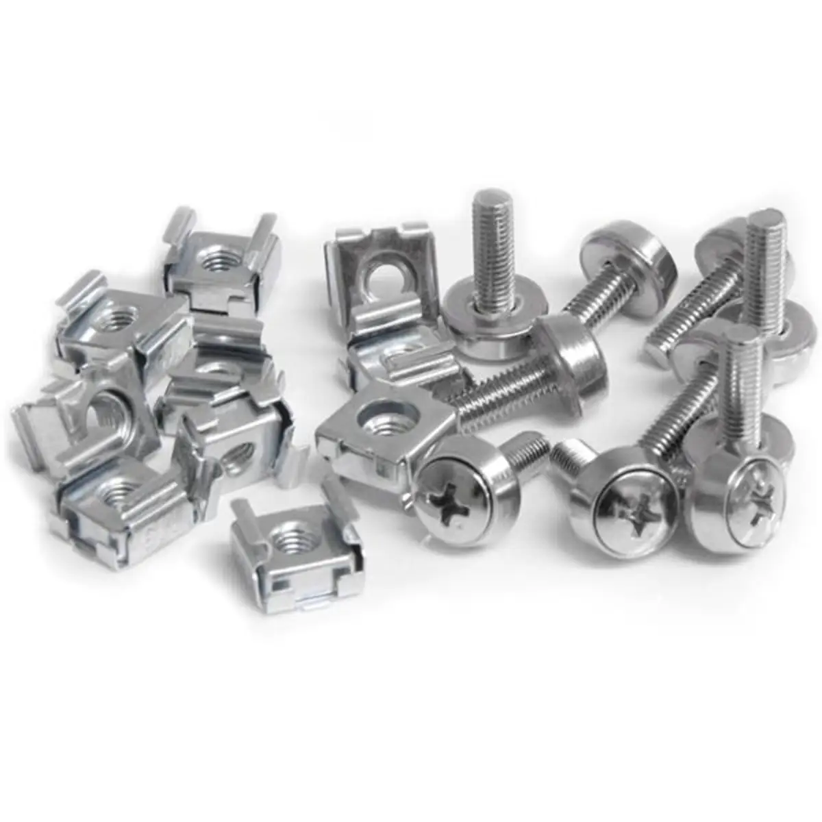 M5 Montageschrauben und Käfigmuttern 50er Pack