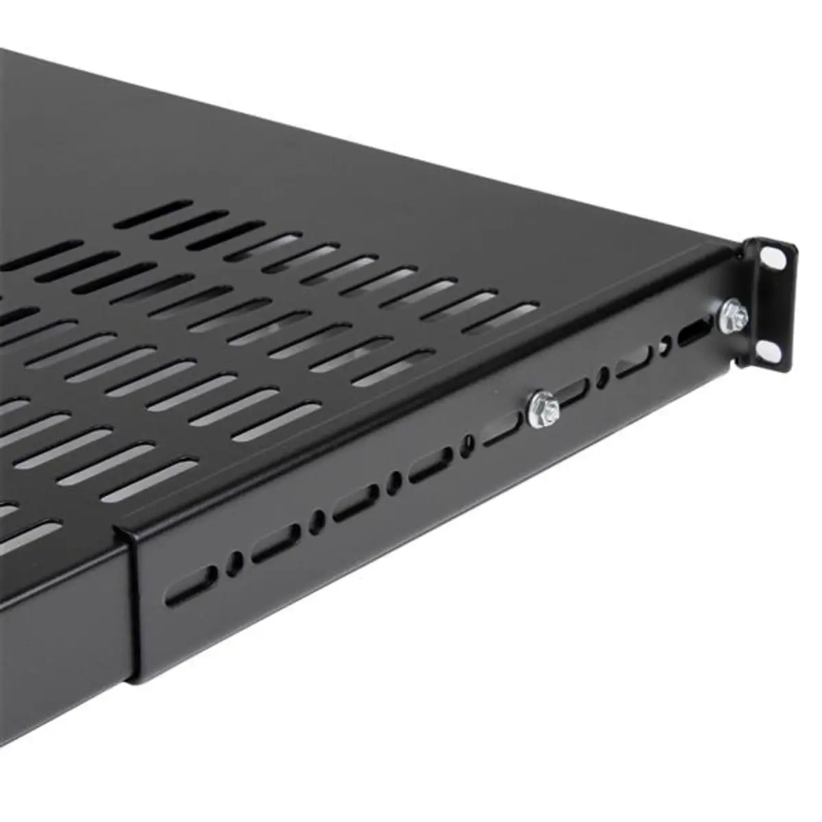 19" 1HE verstellbarer Schwerlast Fachboden für Server/Rack max. 113kg