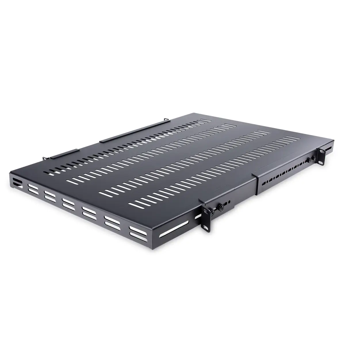 19" 1HE verstellbarer Schwerlast Fachboden für Server/Rack max. 113kg