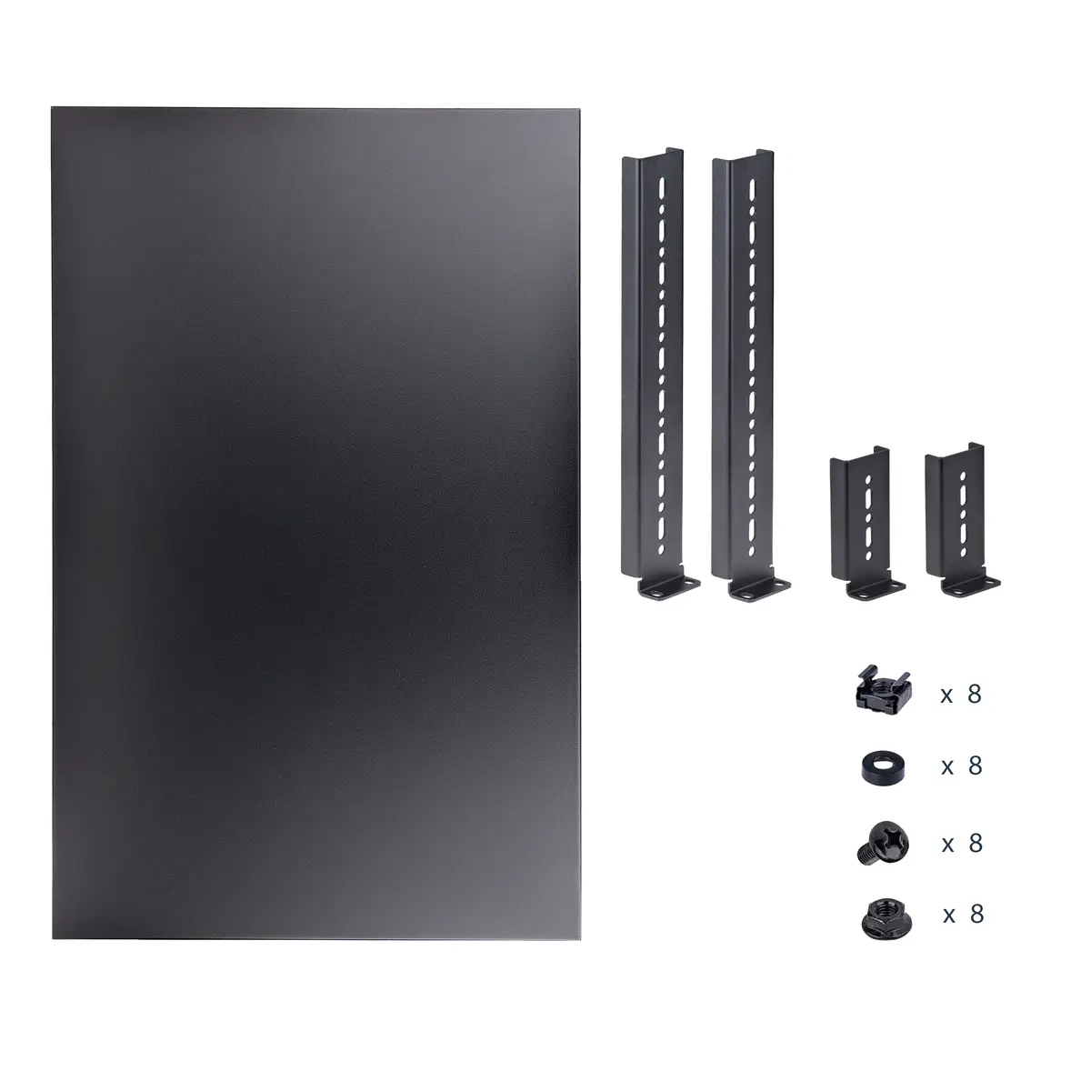 StarTech Adjustable Heavy Duty Fixed Rack Mount Shelf 19in 1U