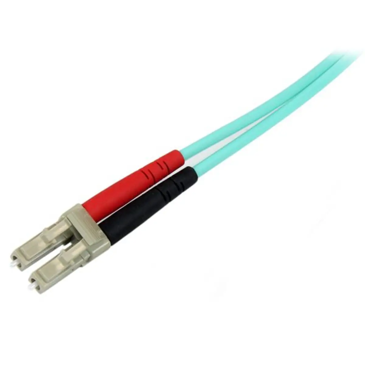 LWL Duplexkabel LC/LC 50/125µ aquamarin 2m