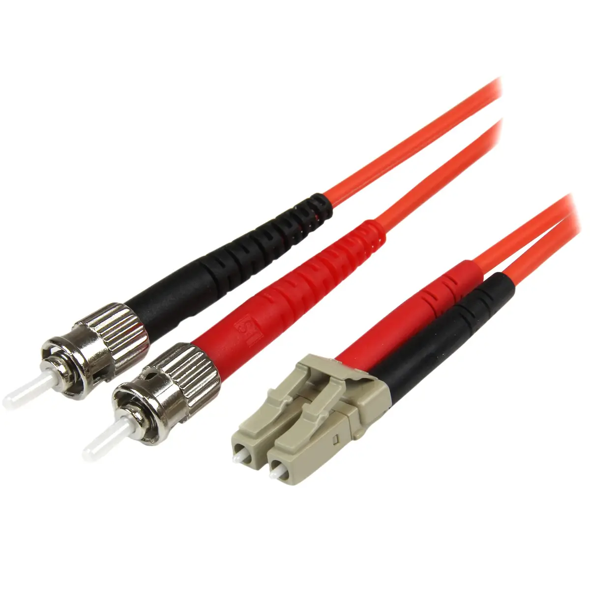LWL Patchkabel 50/125µm LC/ST Stecker/Stecker Orange 1m