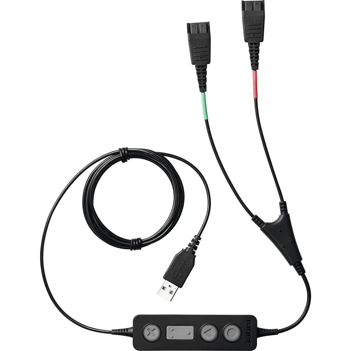 LINK 265 Headsetadapter USB (M) auf Quick Disconnect