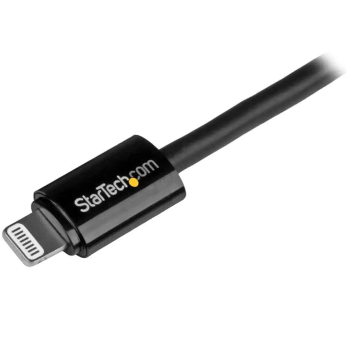 Lightning auf USB Kabel Stecker/Stecker schwarz 3m