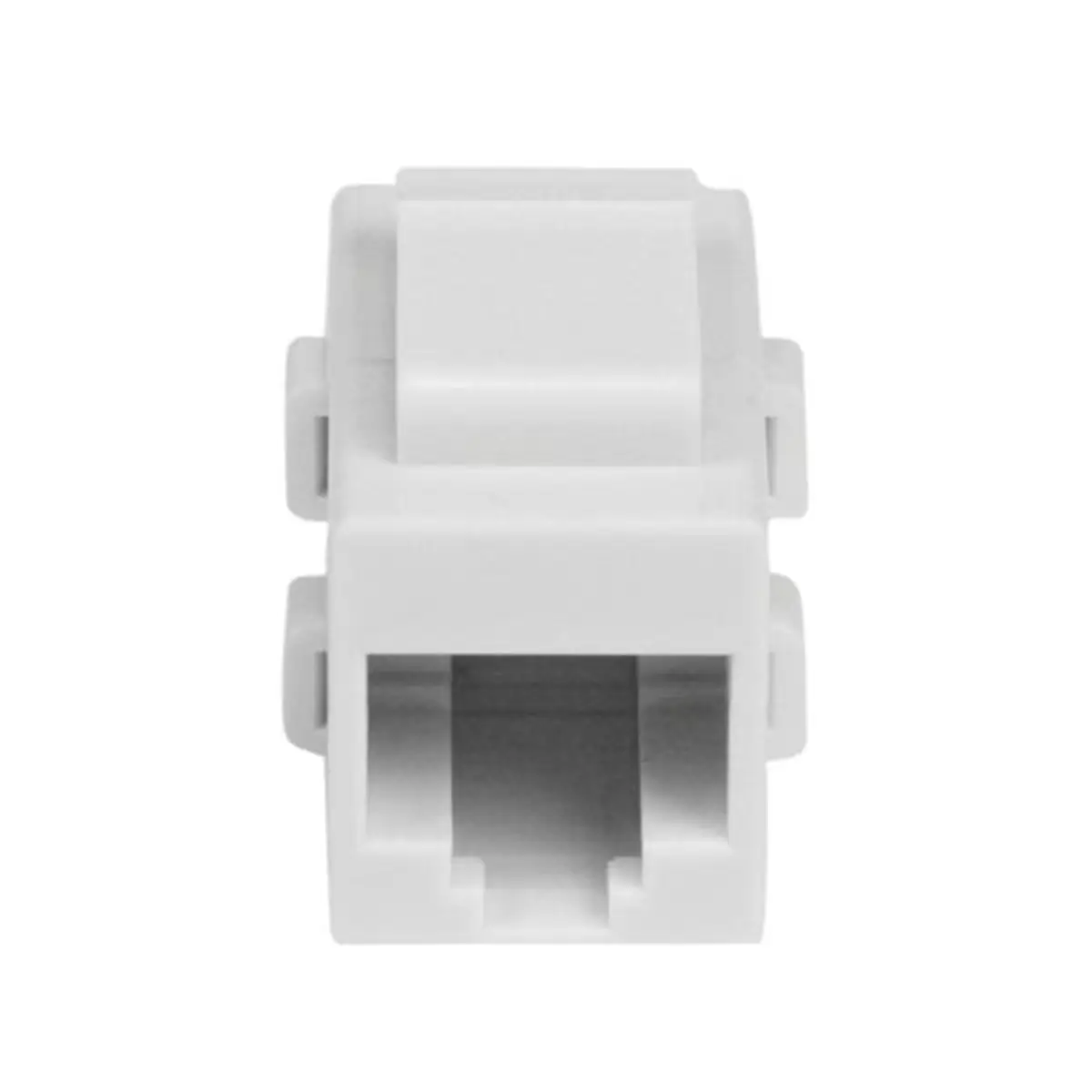 Netzwerkkoppler RJ-45 Cat6 weiß