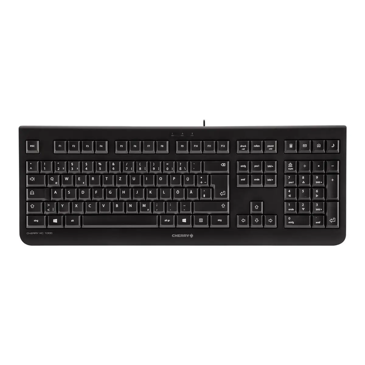 KC 1000 Tastatur USB Schwarz Layout Französisch