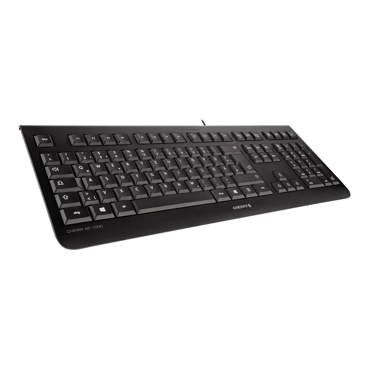 KC 1000 Tastatur USB Schwarz Layout Französisch