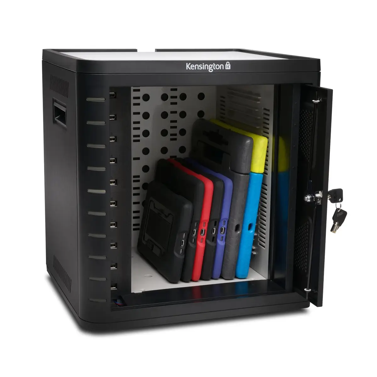 Charge & Sync Cabinet Schrankeinheit für 10 Web-Tablets, schwarz