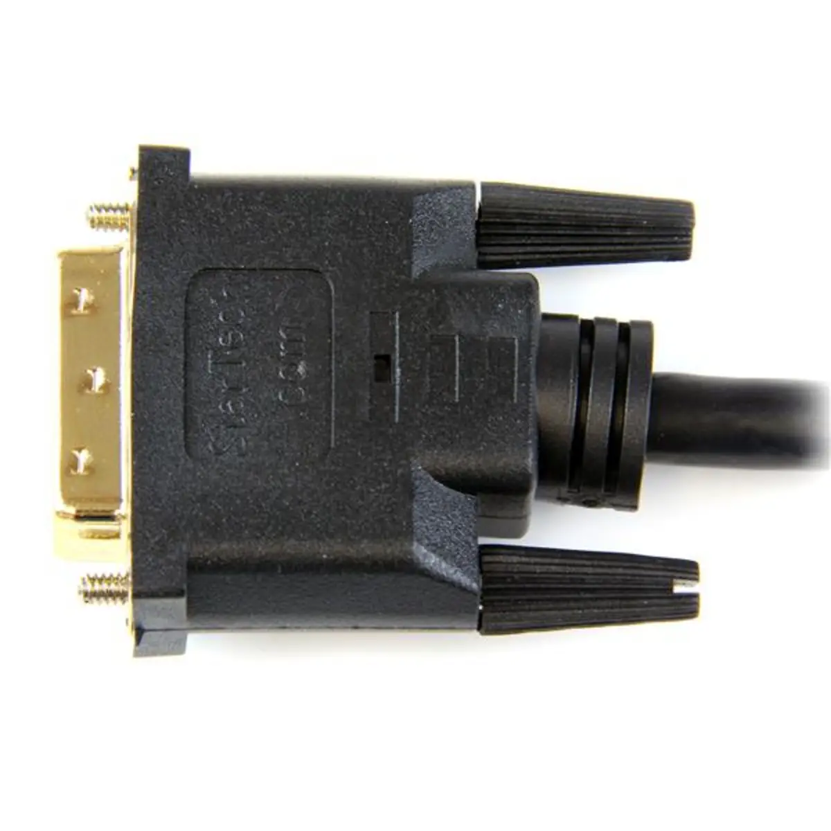HDMI auf DVI-D Adapterkabel Stecker/Stecker schwarz 0,5m