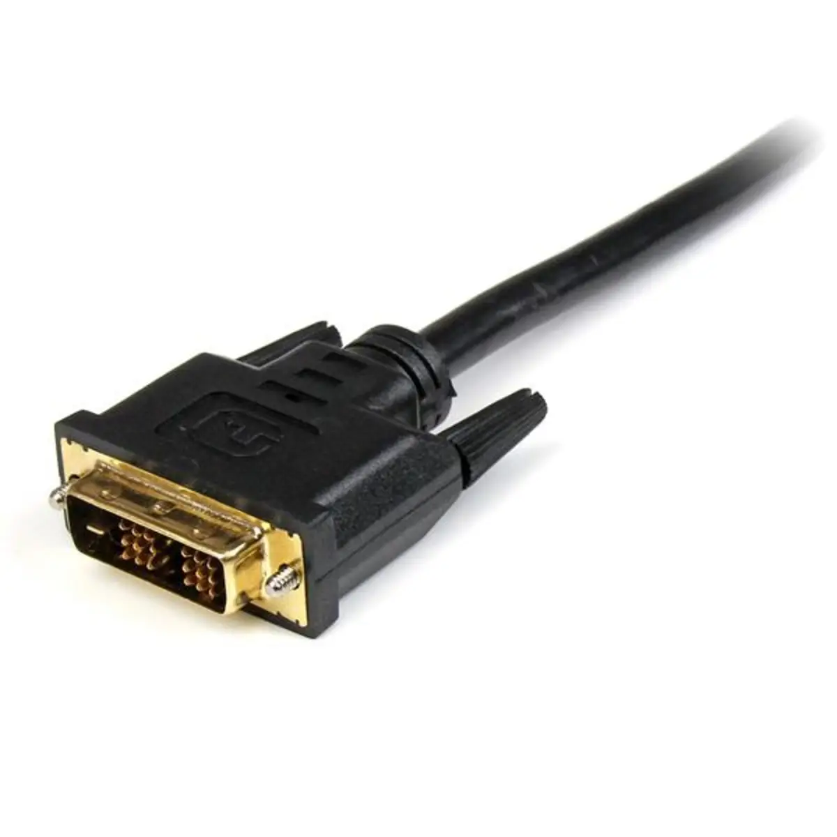 HDMI auf DVI-D Adapterkabel Stecker/Stecker schwarz 0,5m
