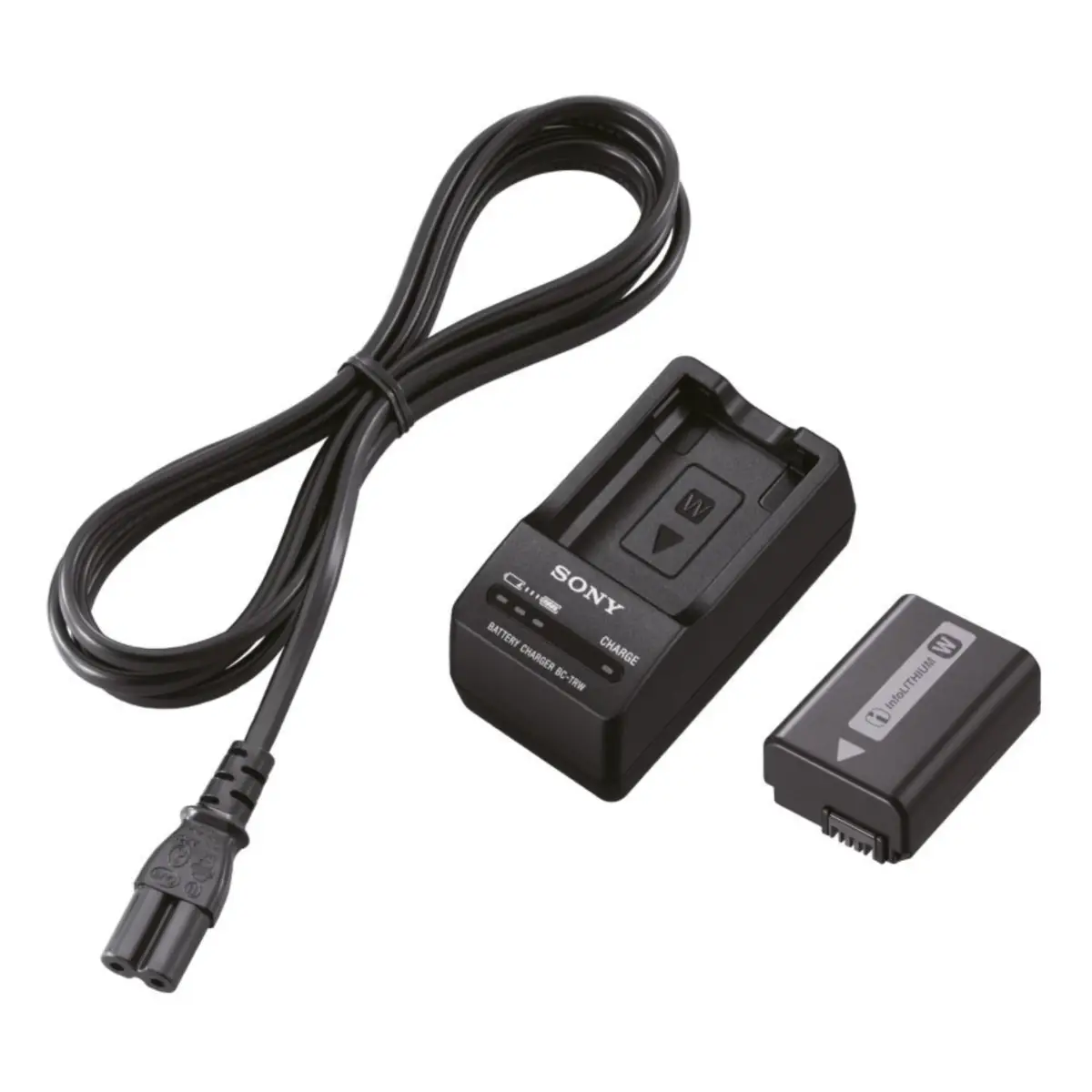 ACCTRW.CEE Akku Kit mit Ladegerät und NPFW50 W-Serie Li-Akku