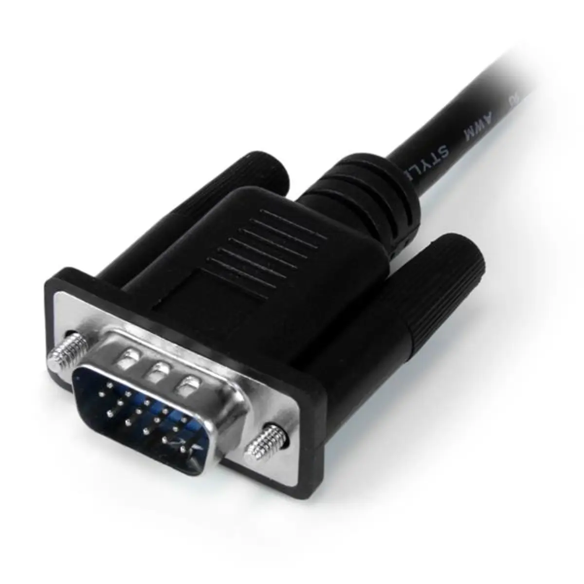 StarTech VGA plug to HDMI socket adaptor with USB plug Audio and Power Converter black