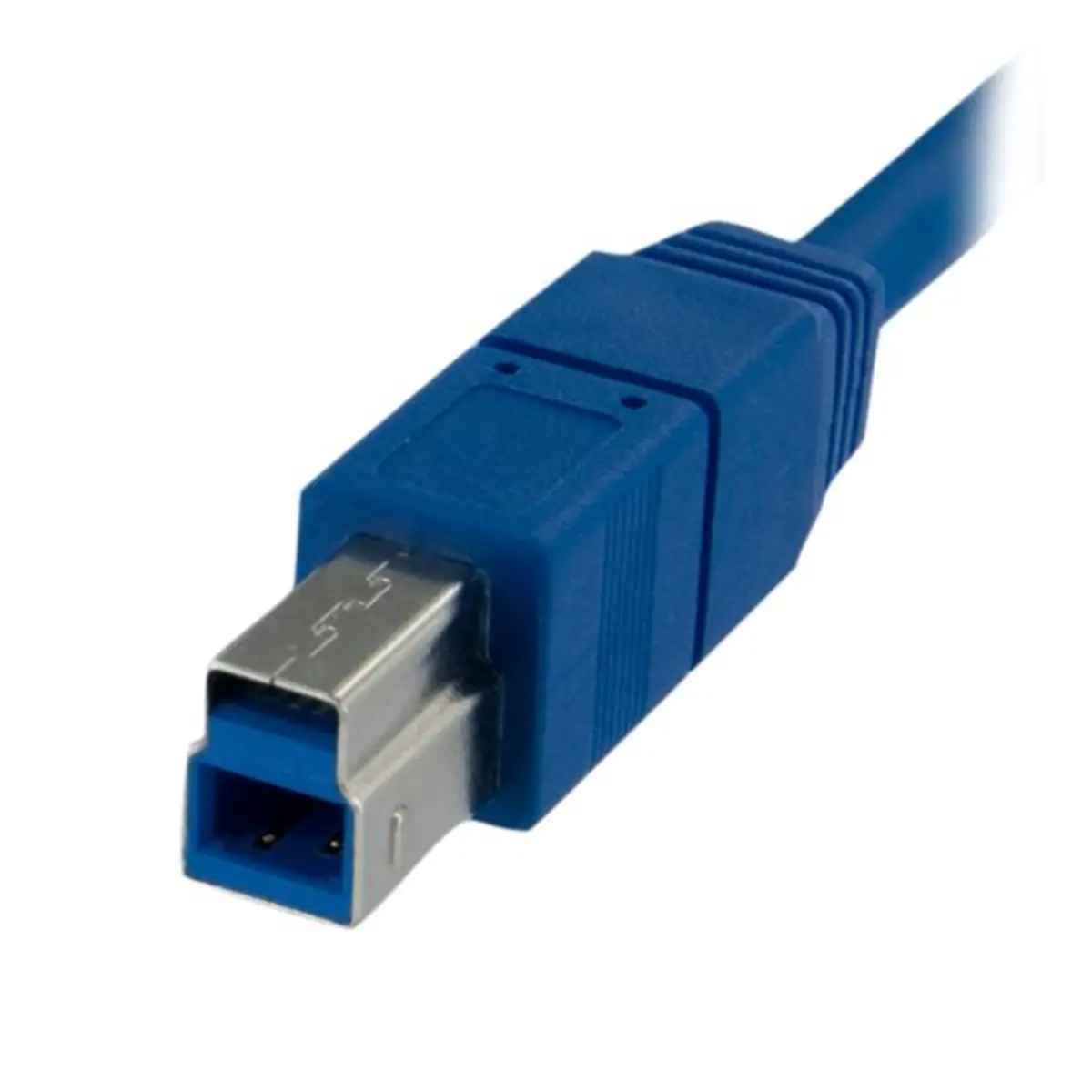 USB Kabel USB-A/USB-B Stecker/Stecker Blau 1m