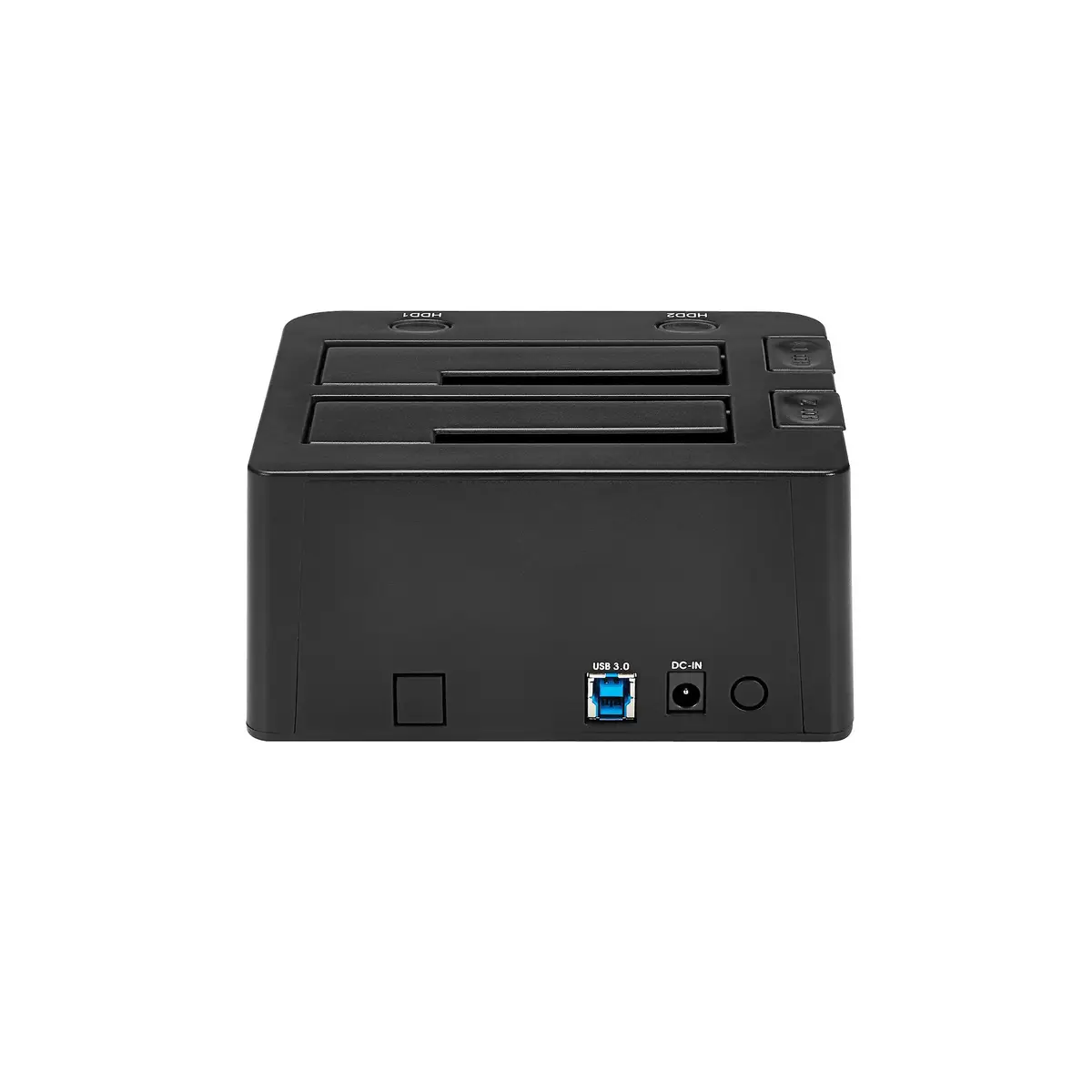 2-fach USB 3.0 Festplatten Dockingstation mit UASP für 2,5/3,5" SSD / HDD