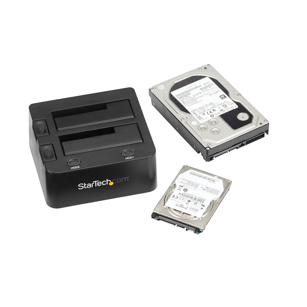 2-fach USB 3.0 Festplatten Dockingstation mit UASP für 2,5/3,5" SSD / HDD