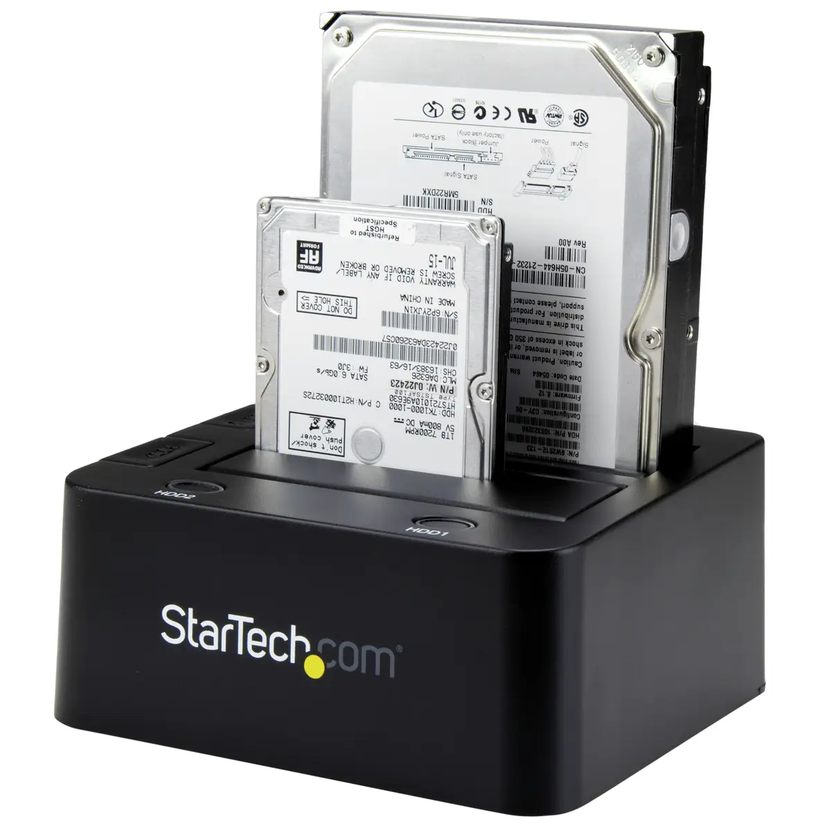 2-fach USB 3.0 Festplatten Dockingstation mit UASP für 2,5/3,5" SSD / HDD