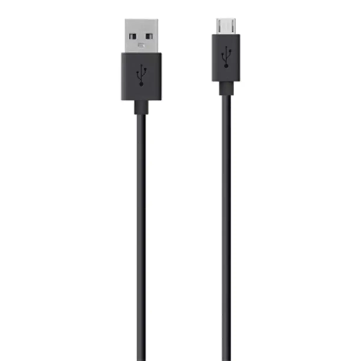 cable Micro-USB plug/USB plug 2m black