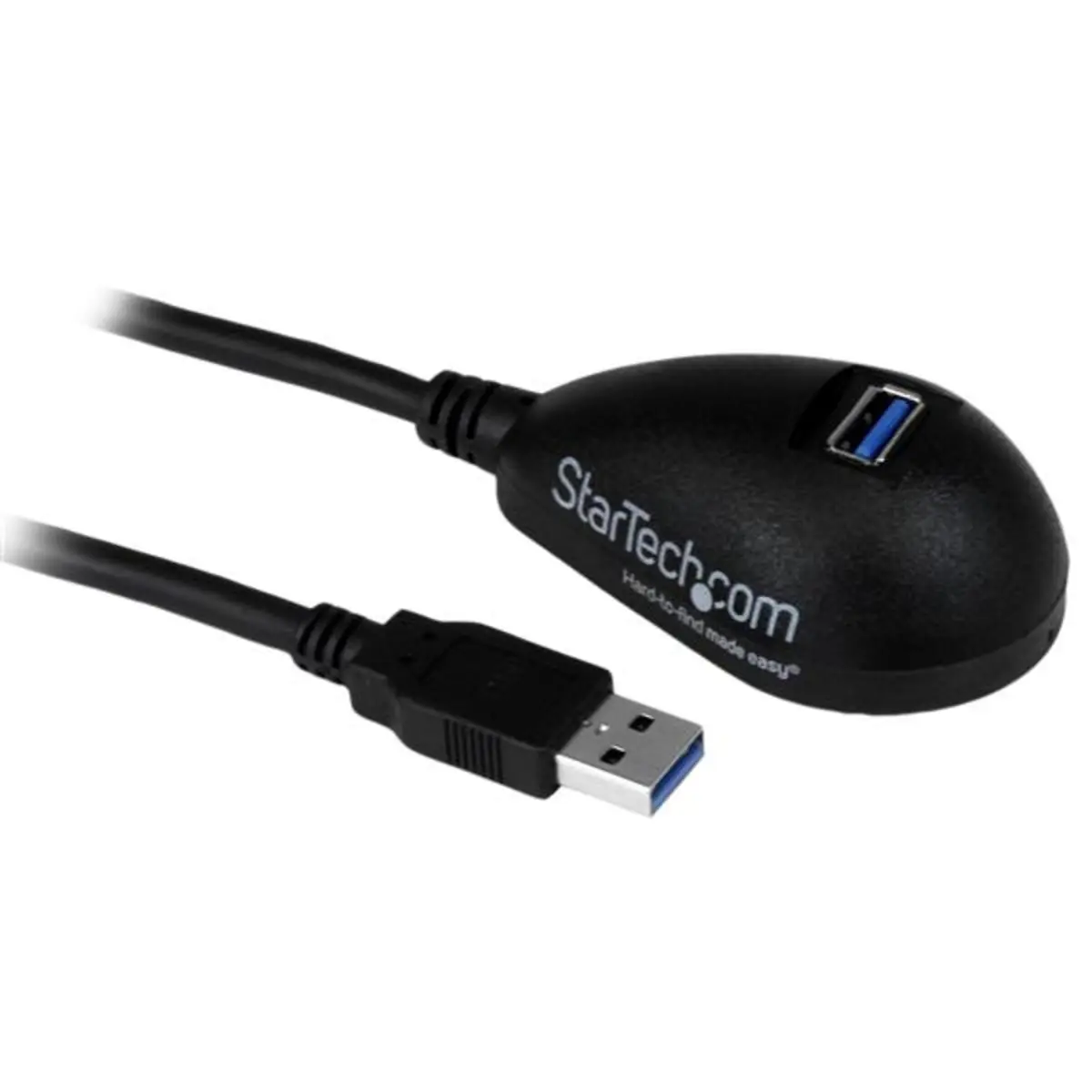 StarTech USB 3.0 extensionscable plug/socket black 1,5m