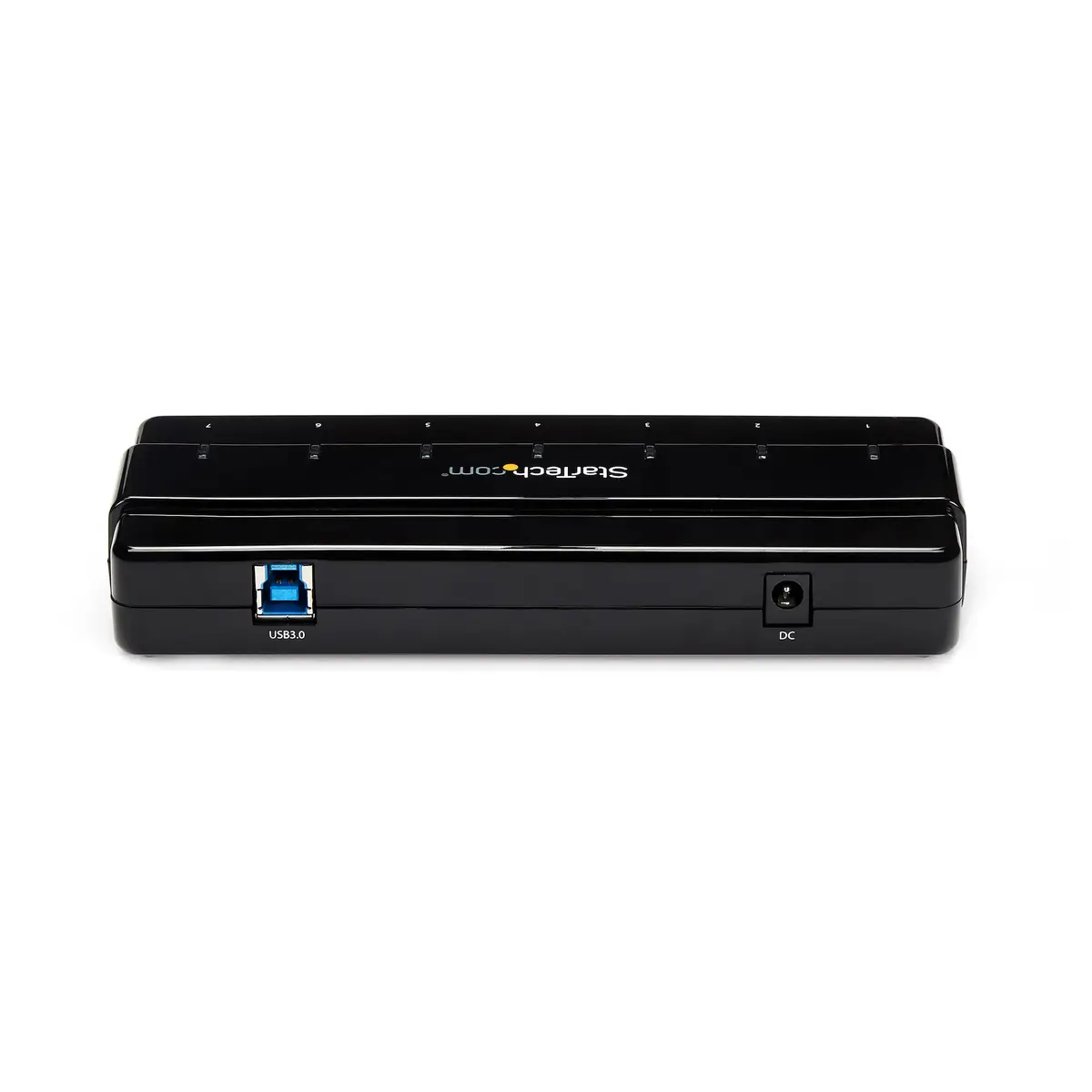 StarTech USB 3.0 Hub 7 Port with Power adaptor black