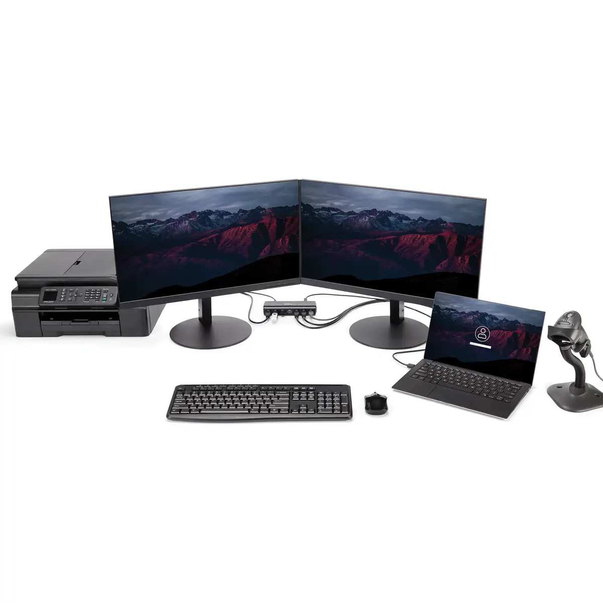 USB 3.0 Hub 7 Port mit Power Adapter Schwarz