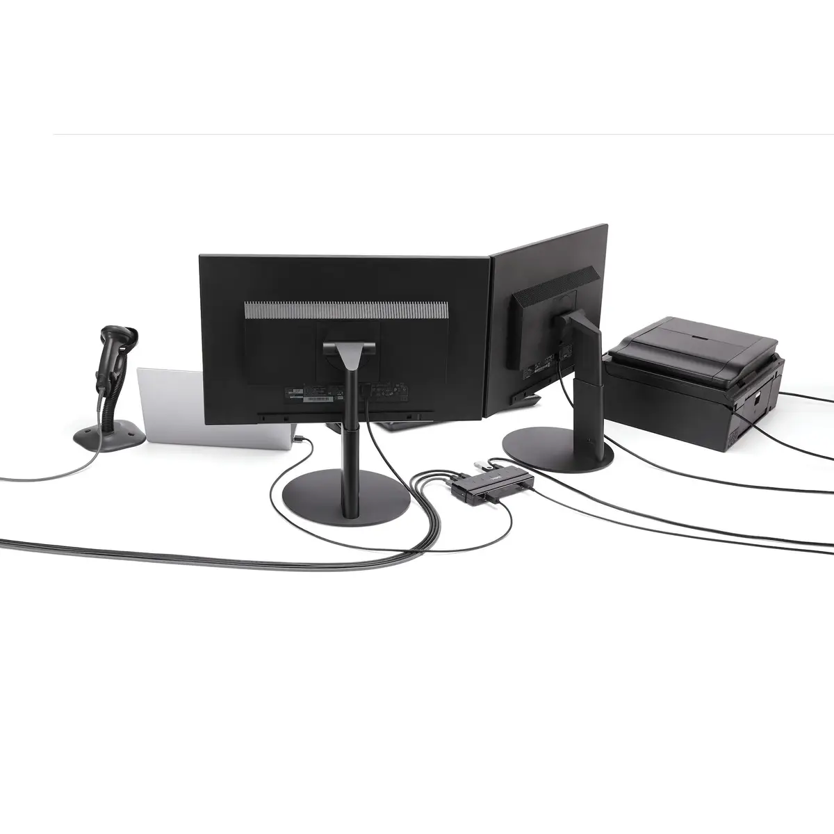 StarTech USB 3.0 Hub 7 Port with Power adaptor black