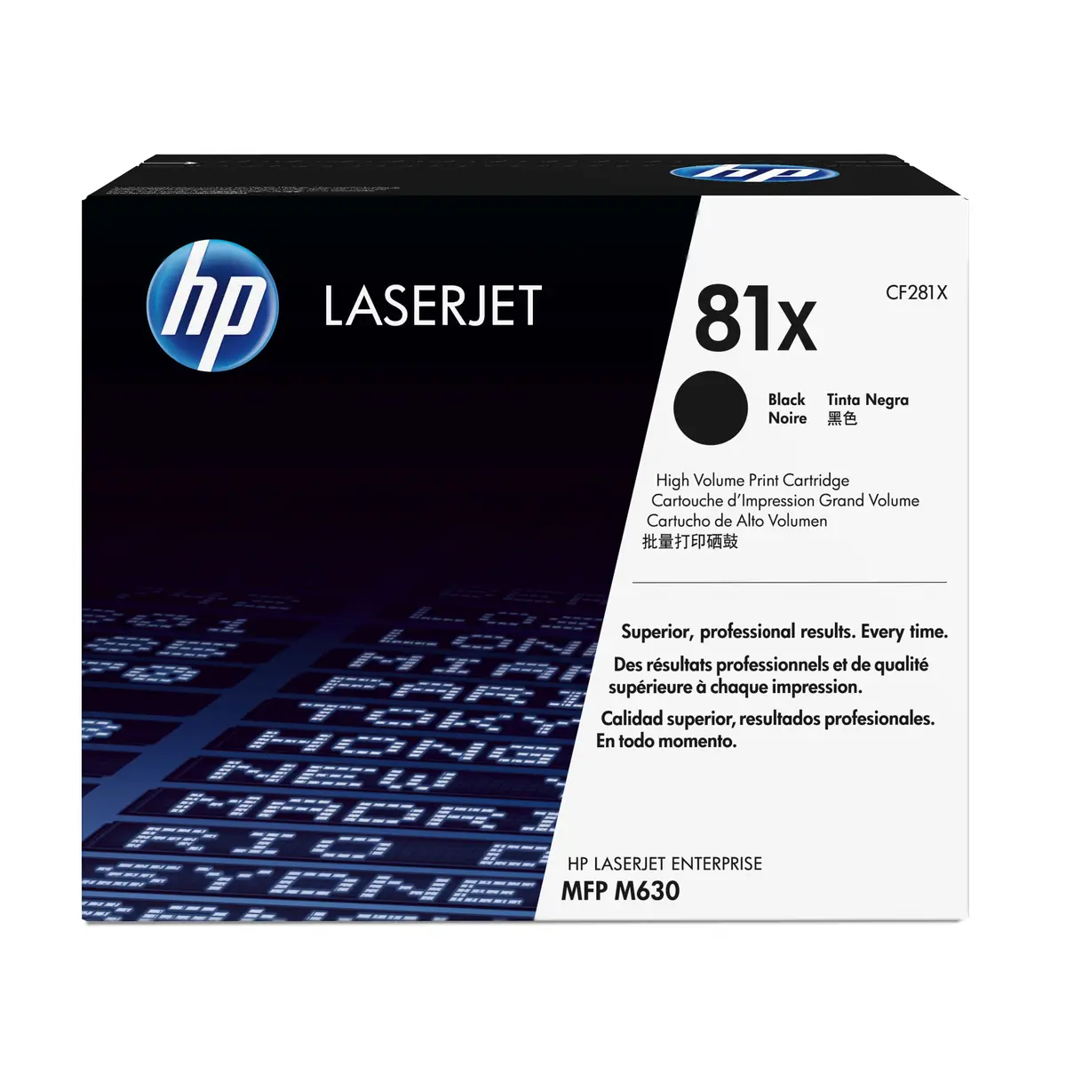 Toner 81X, Black, up to 25000 sheets, for LaserJet Enterprise Flow M630z, M630dn, M630f, M630h