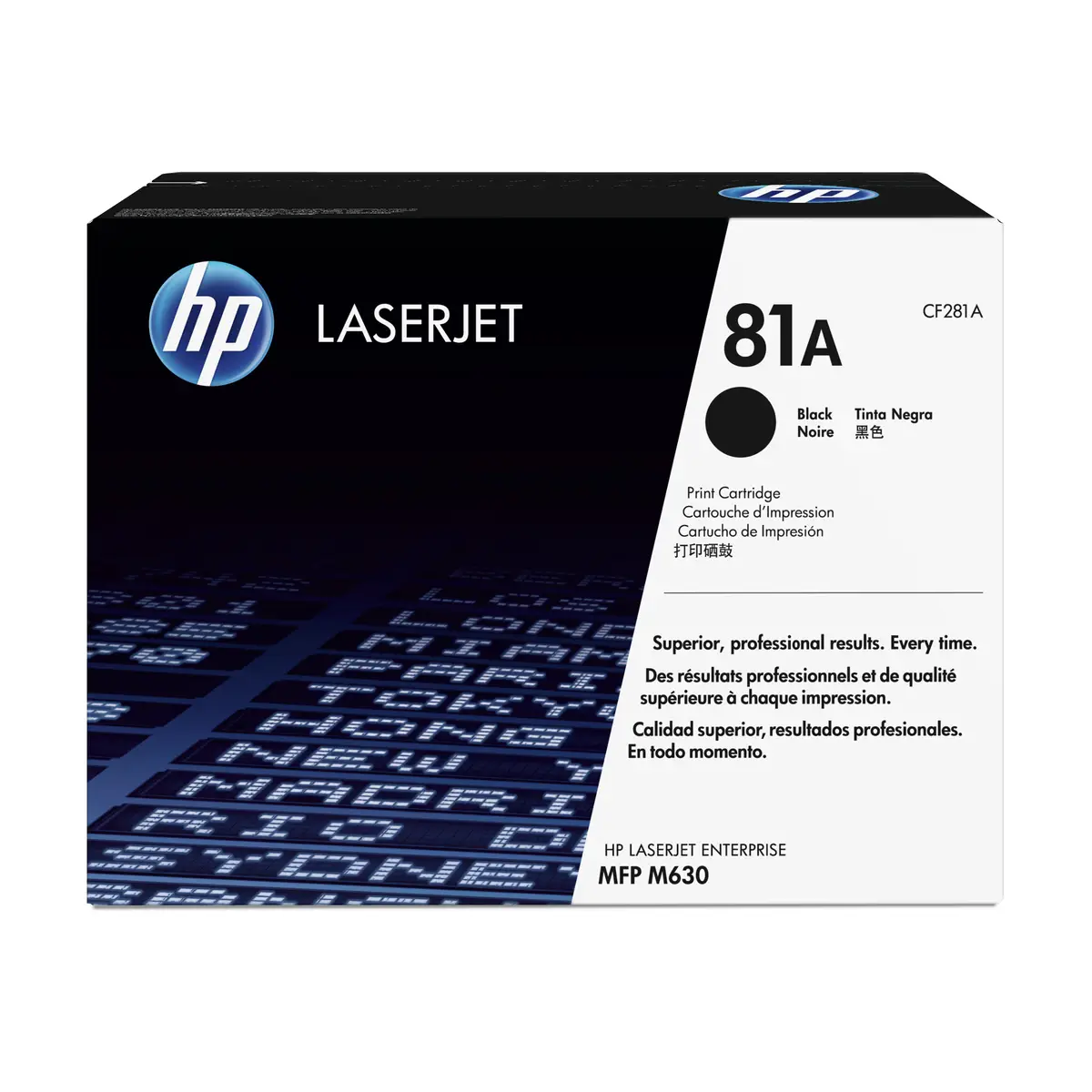 Toner 81A, Black, for LaserJet Enterprise Flow M630z, M630dn, M630f, M630h