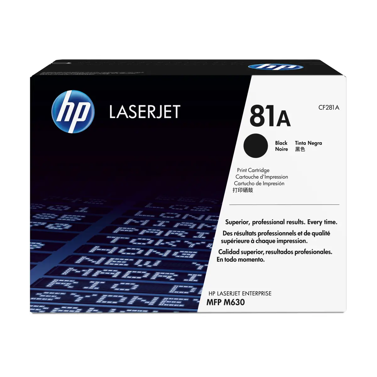 Toner 81A, Black, for LaserJet Enterprise Flow M630z, M630dn, M630f, M630h