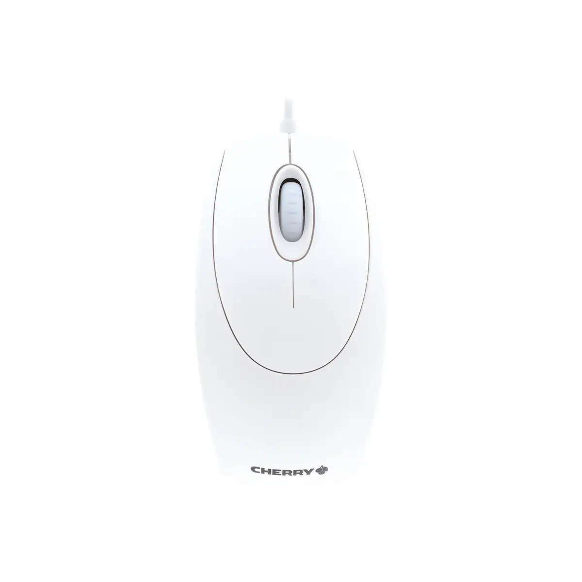 M-5400-0 WheelMouse optical USB/ PS/2 weiß-grau