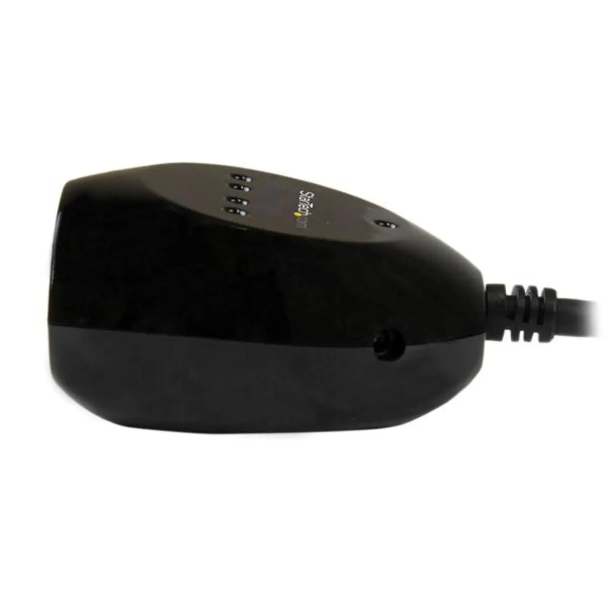 USB 2.0 Kabel aktiv mit 4-Port Hub schwarz 15m