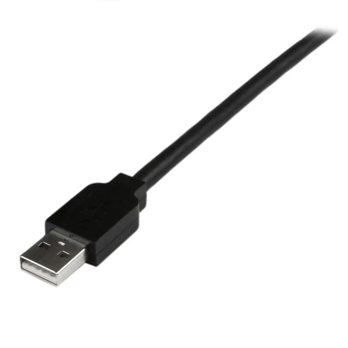 USB 2.0 Kabel aktiv mit 4-Port Hub schwarz 15m