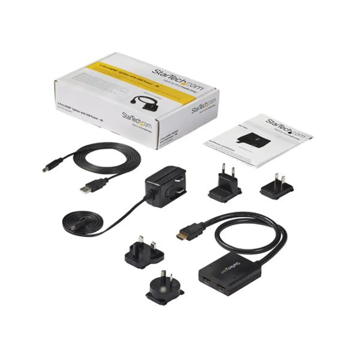 StarTech 2 Port 4K HDMI Video Splitter
