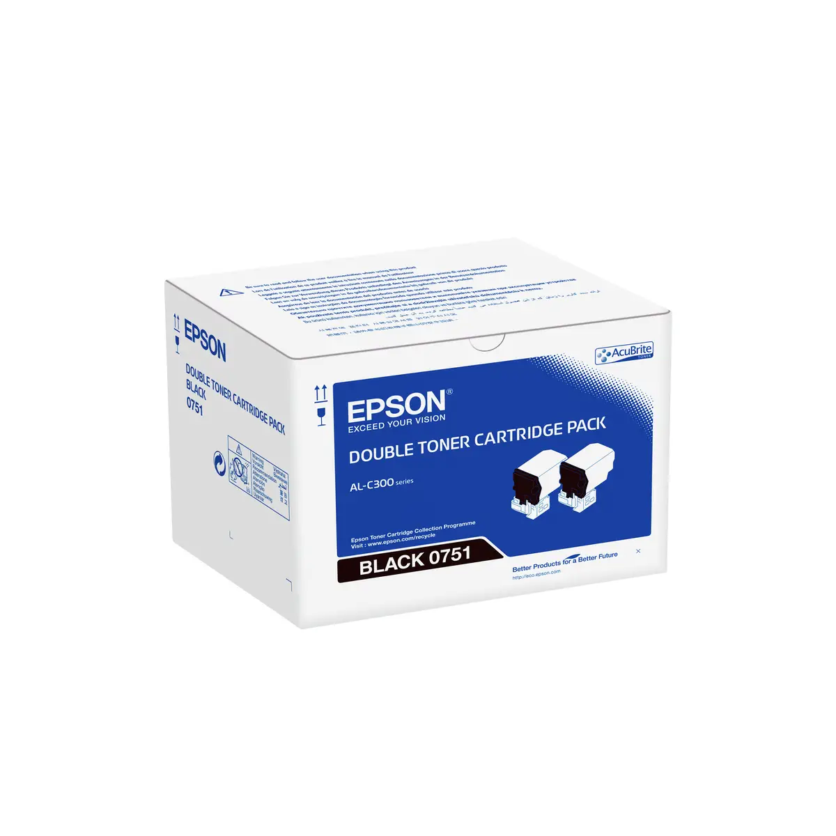 Toner C13S050750 ca. 7300 pages black Twin Pack