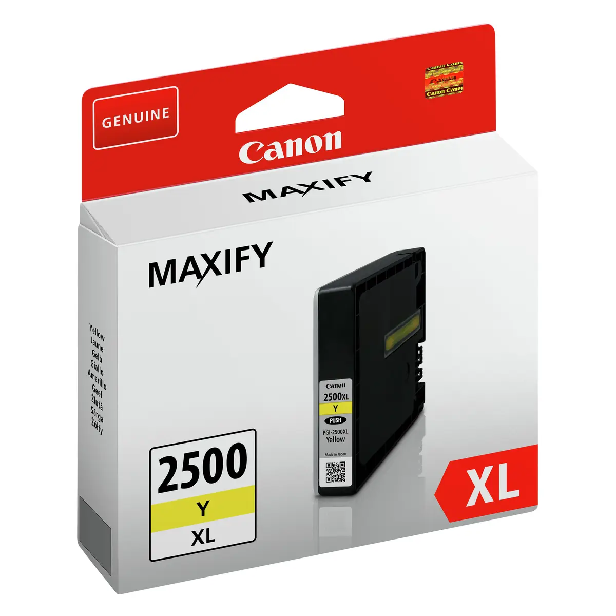 PGI-2500 XL Y yellow for MAXIFY iB4050, MB5050, MB5350