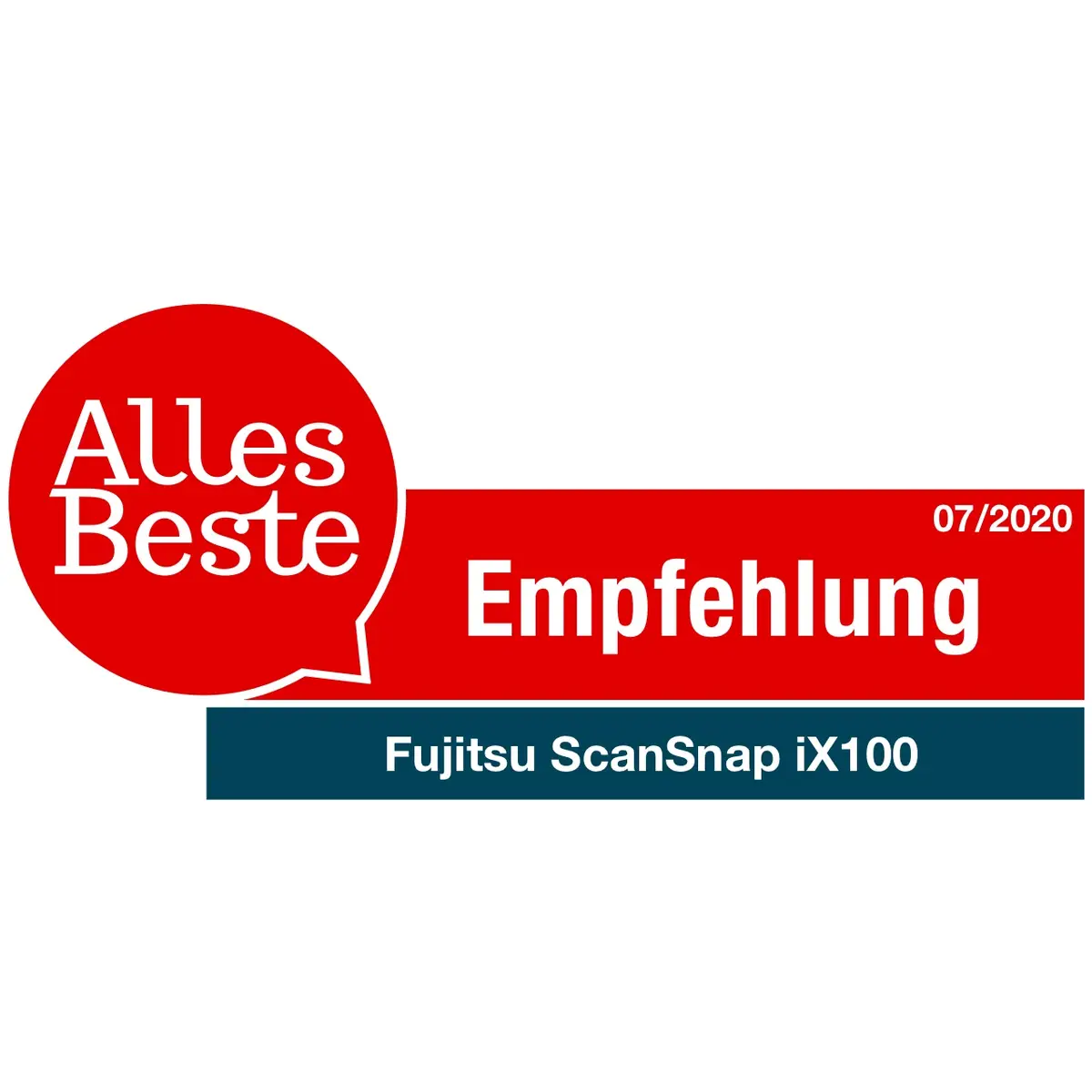 ScanSnap iX100 Scanner A4 600x600 DPI