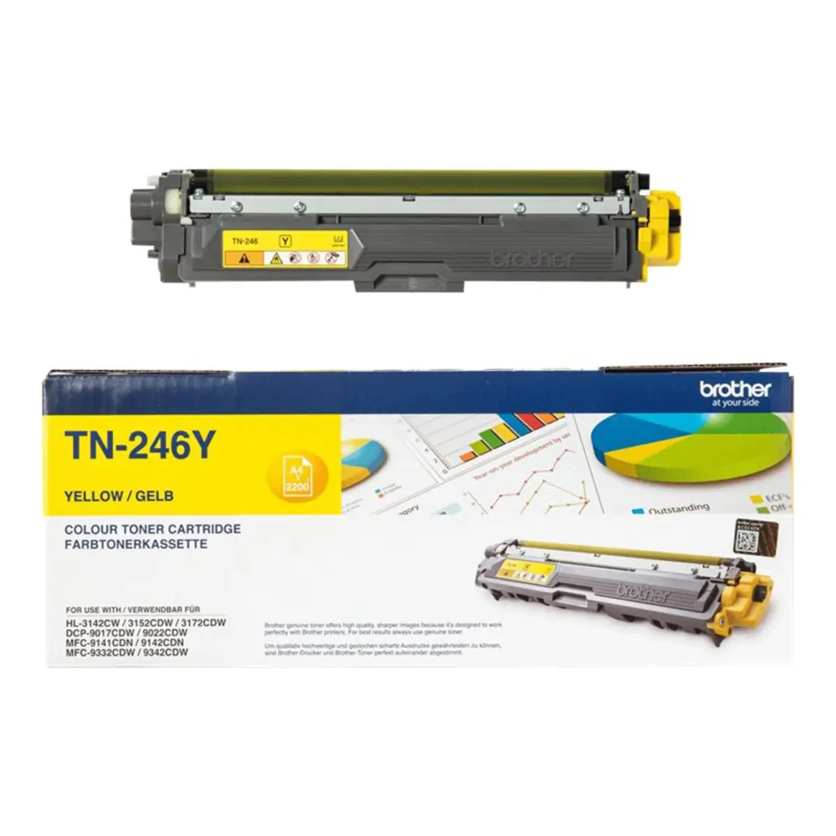 Toner TN246Y ca. 2200 Seiten gelb