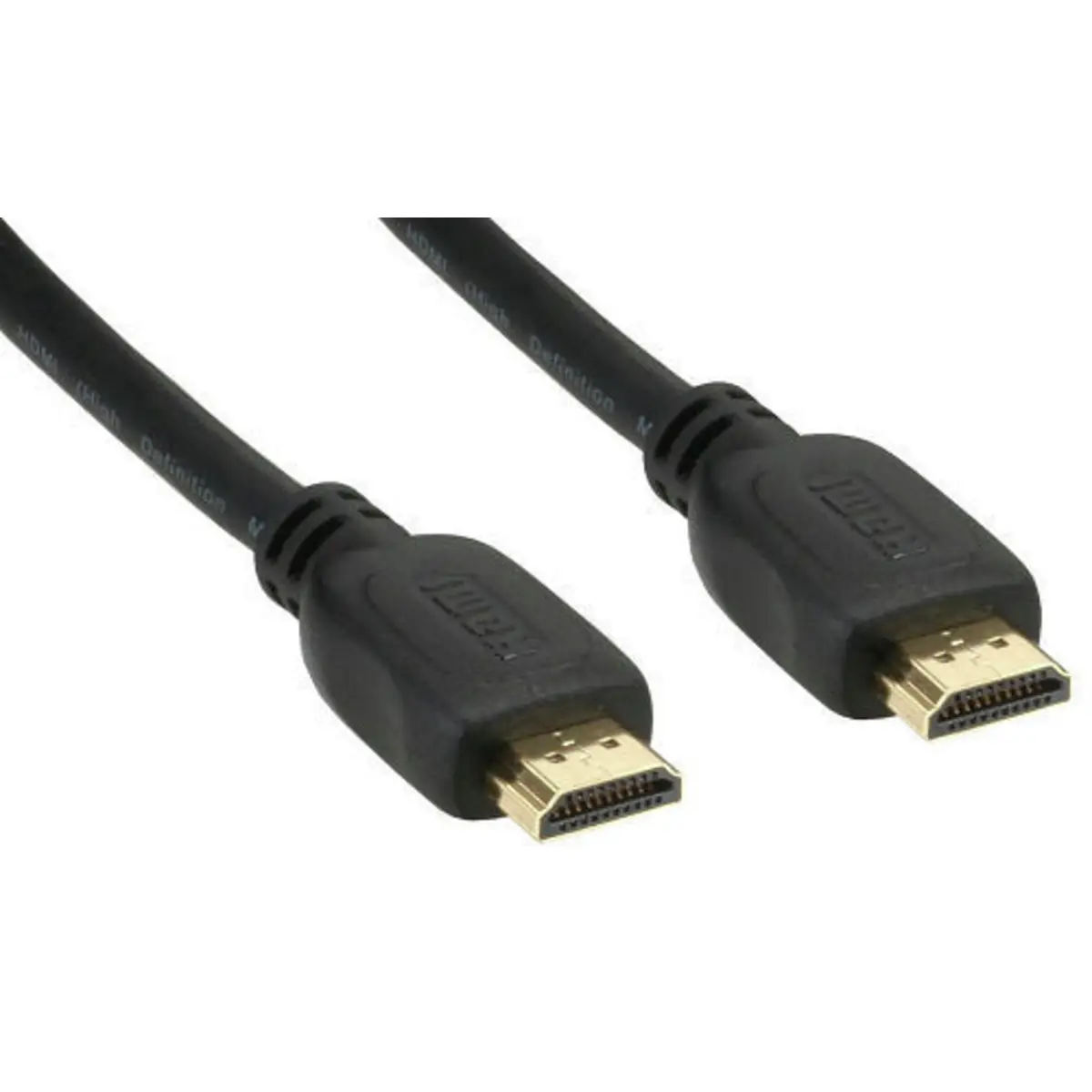 HDMI Kabel Stecker/Stecker schwarz/gold 7,5m