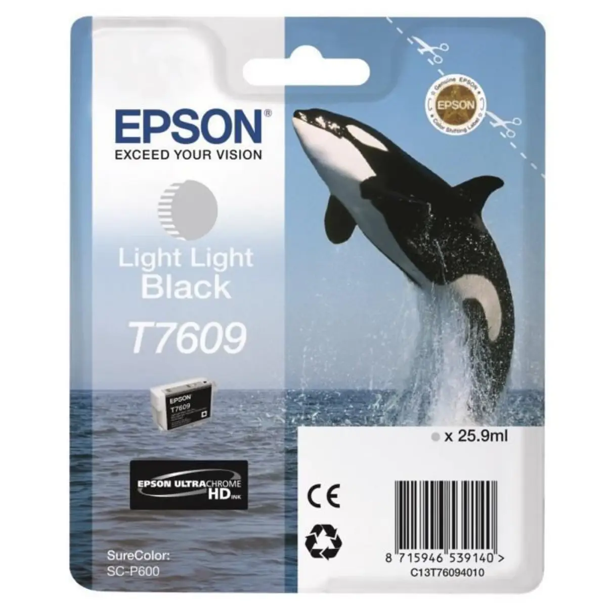 Ink Cartridge T7609 Light Light black 26ml