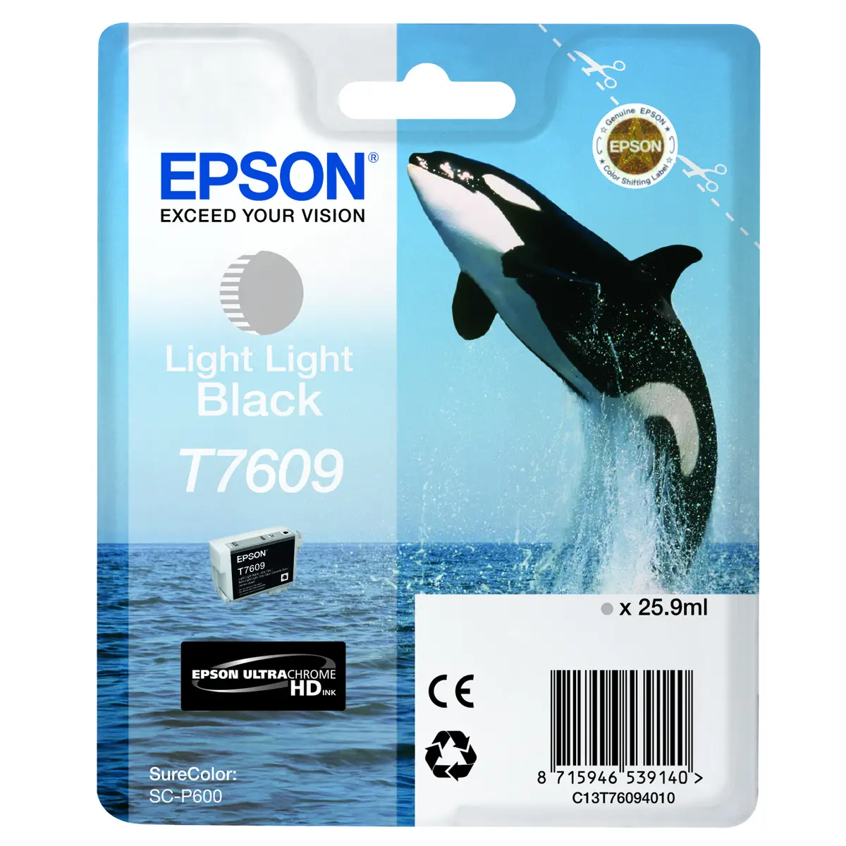 Ink Cartridge T7609 Light Light black 26ml