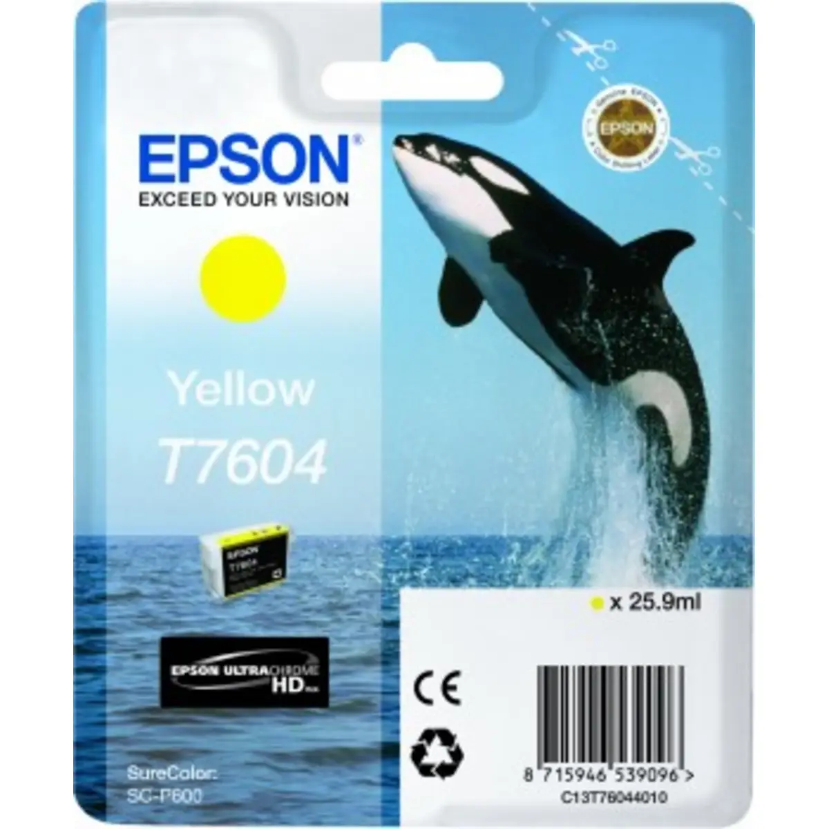 Ink Cartridge T7604 yellow 26ml