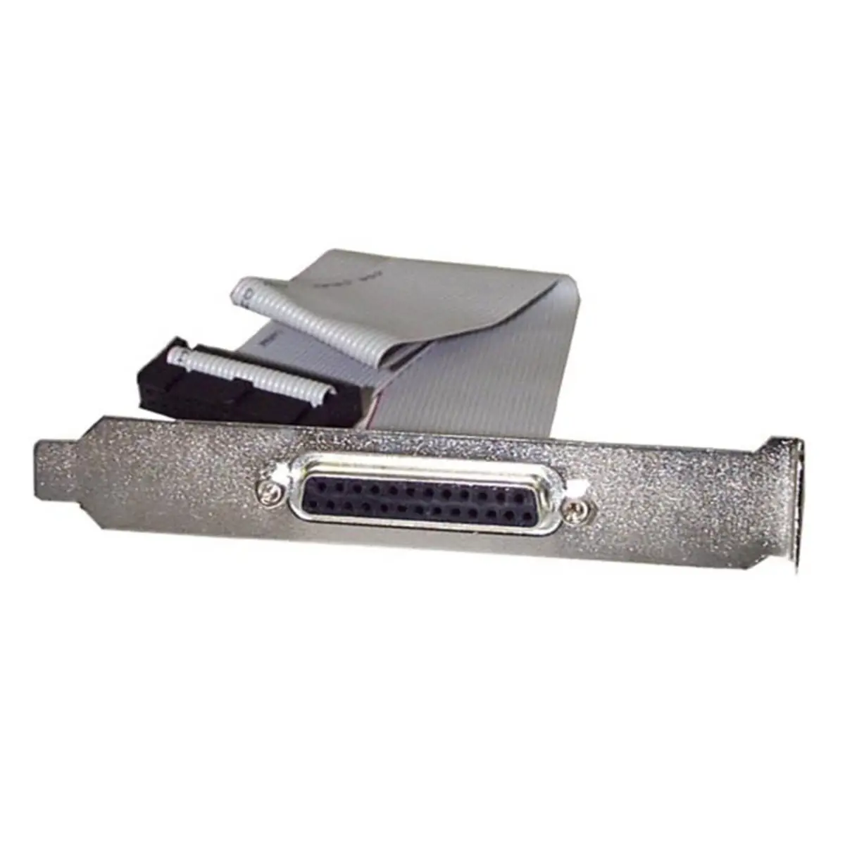 40cm DB25 Parallel Buchse auf IDC 25 Pin Header Slotblech