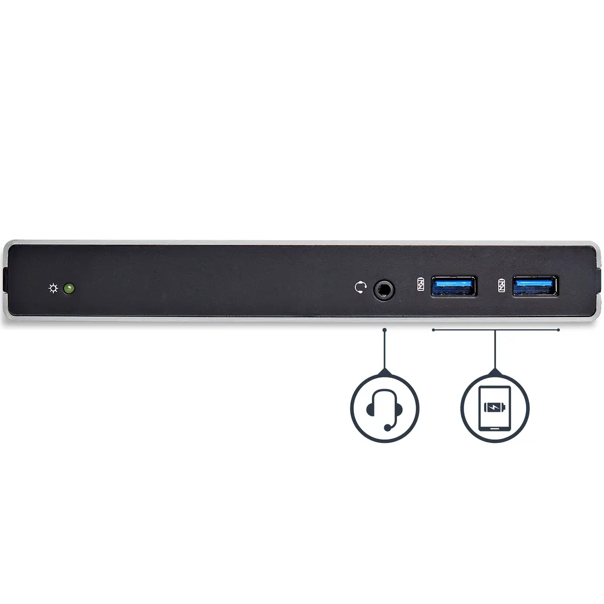 USB 3.0 Dockingstation mit Dual DVI / USB 3.0 / Gigabit Ethernet