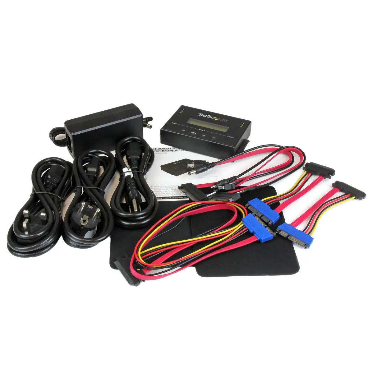Festplatten Duplikator 2,5"/3,5" SATA mit Multi HDD/SSD Image-Back"Mit der eigenstu.auml;ndigen SATA-Festplattenkopierstation SATDUP11IMG ku.ouml;nnen Sie eine genaue Kopie einer SATA-Festplup Bibl